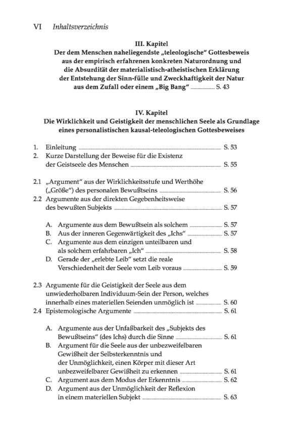Seifert_Inhaltsverzeichnis_14012021_DEF_Seite_2 Seifert, Josef: Erkenntnis des Vollkommenen. Wege der Vernunft zu Gott; 2. Auflage
