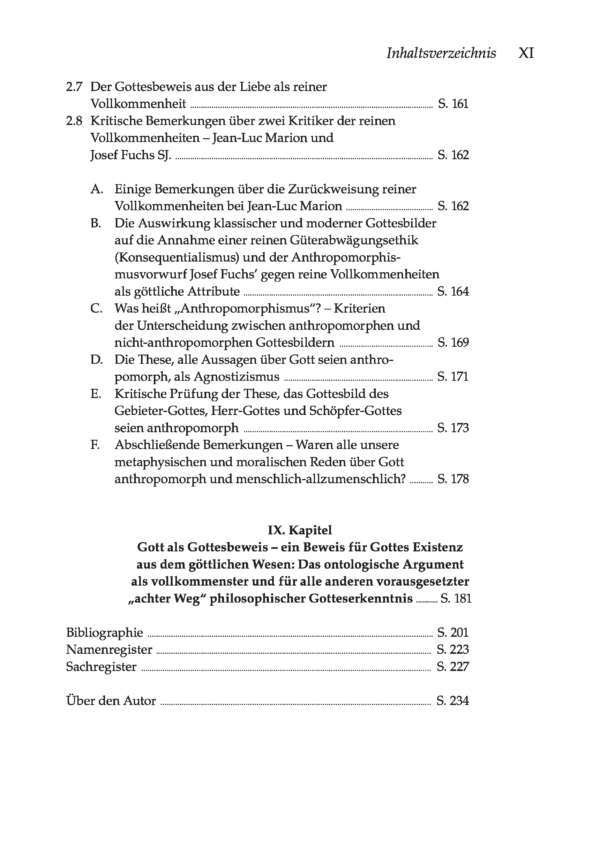 Seifert_Inhaltsverzeichnis_14012021_DEF_Seite_7 Seifert, Josef: Erkenntnis des Vollkommenen. Wege der Vernunft zu Gott; 2. Auflage
