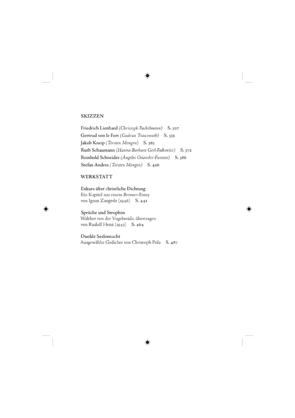 LA2023_Inhalt_DEF_IV_Seite_3 Fackelmann, Christoph; Kinzel, Till (Hrsg.): Lepanto-Almanach 4/5 (2023/24)