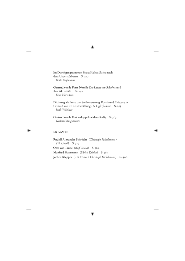 LA2025_Inhaltsverz_Seite_2 Fackelmann, Christoph; Kinzel, Till (Hrsg.): Lepanto-Almanach 6/7 (2025/26)
