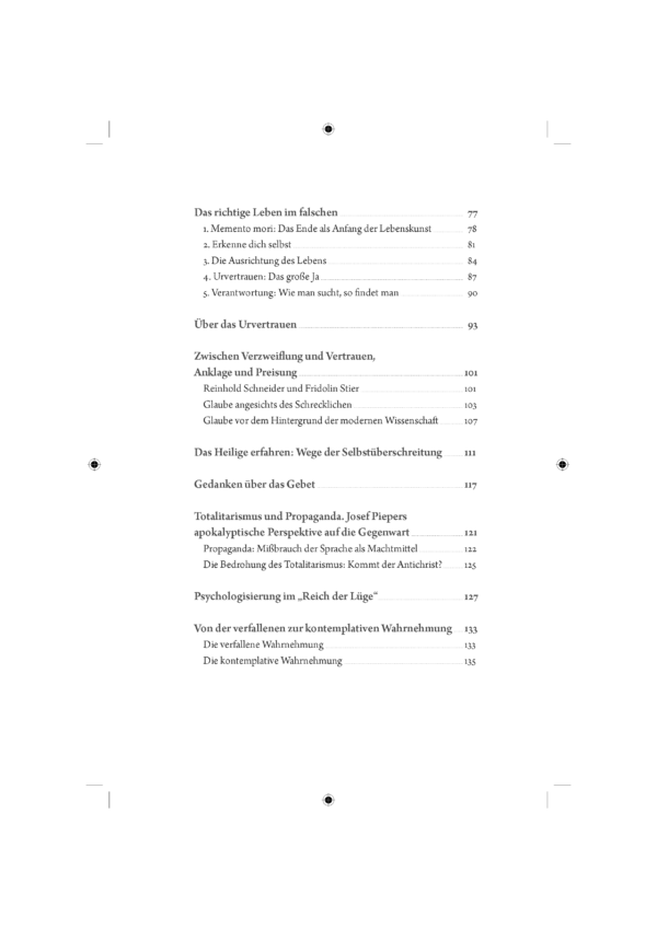 Zoellner_Tugend_Inhaltsverzeichnis_Seite_4 Zöllner, Daniel: Mut zur Tugend. Essays zur Lebenskunst in der Gegenwart
